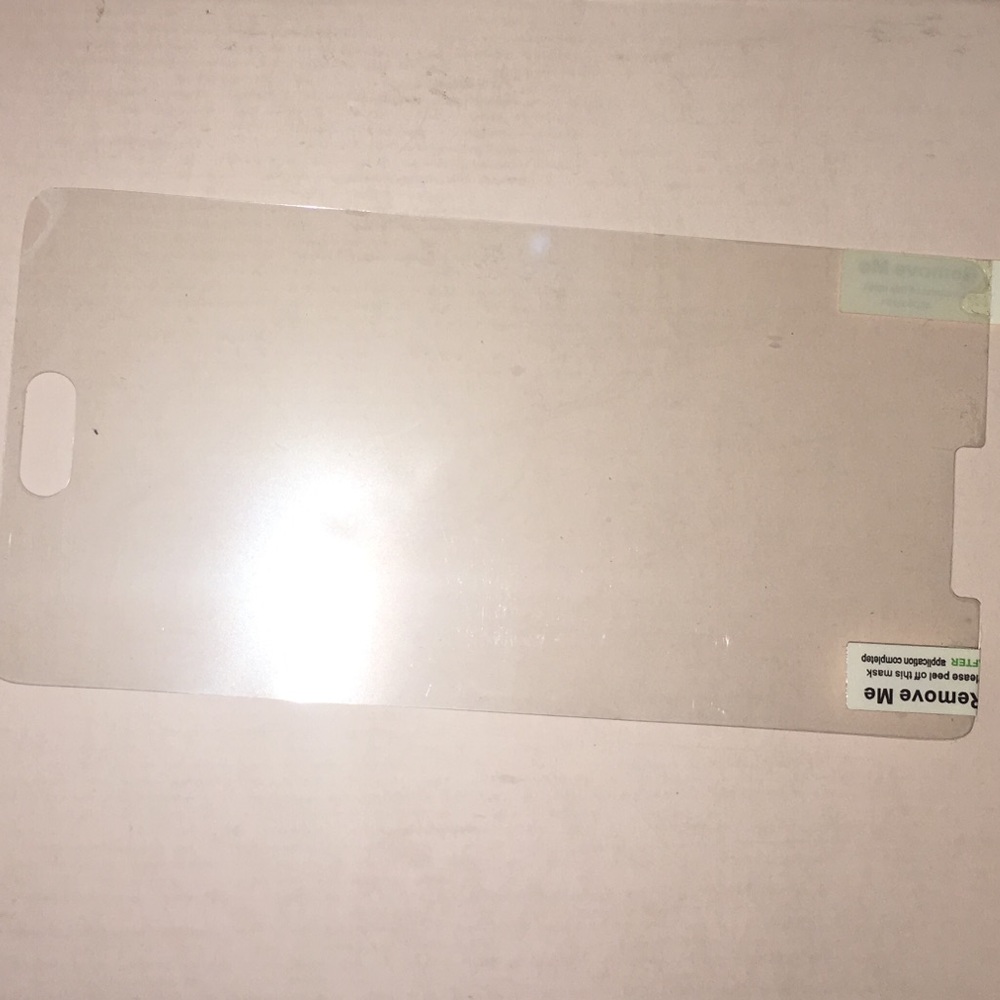 Note 4 Plastic screen protector